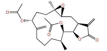 Uprolide C diacetate